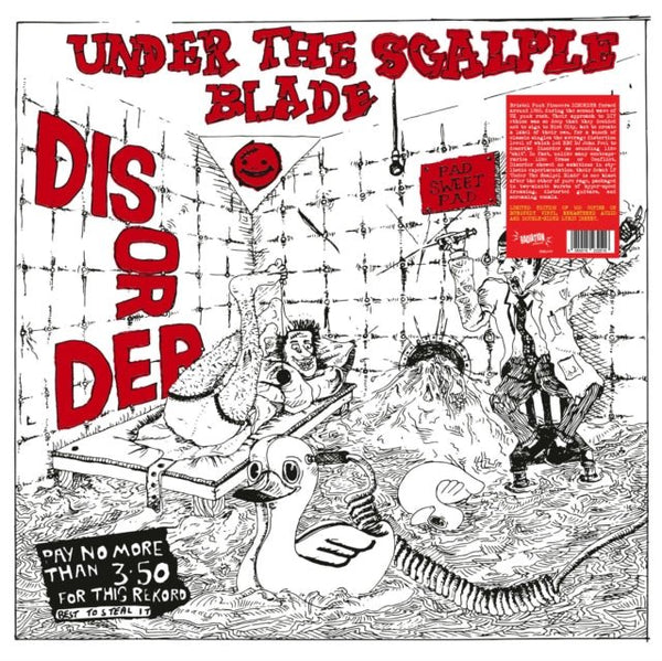 Under The Scalpel Blade (Burgundy Vinyl) Artist DISORDER Format:LP Label:RADIATION REISSUES Catalogue No:RRS14CV - punk to funk heaven