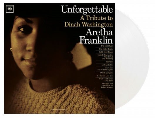 UNFORGETTABLE TRIBUTE TO DINAH WASHINGTON COLOURED ARETHA FRANKLIN Vinyl LP MOVLP2970C - punk to funk heaven