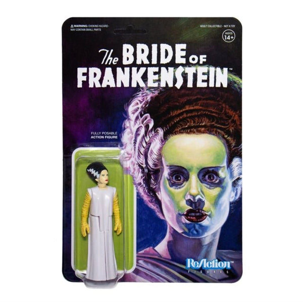 Universal Monsters Reaction Figure - Bride Of Frankenstein super 7 - punk to funk heaven