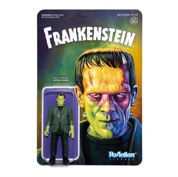 Universal Monsters Reaction Figure - Frankenstein super 7 - punk to funk heaven