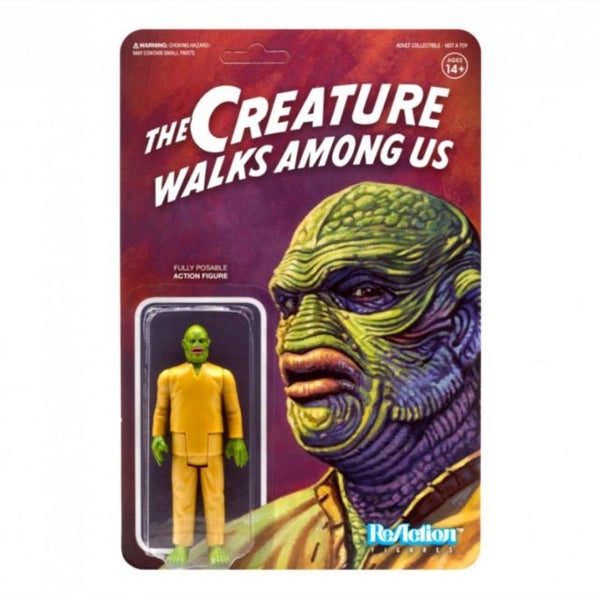Universal Monsters Reaction Figure - The Creature Walks Among Us - punk to funk heaven