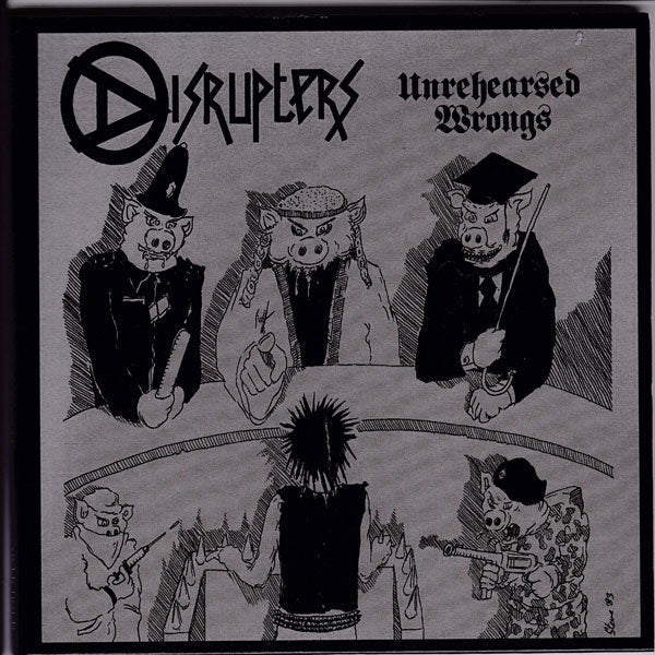 UNREHEARSED WRONGS EXPANDED’ by DISRUPTERS, THE Compact Disc Digi OVER187CD - punk to funk heaven