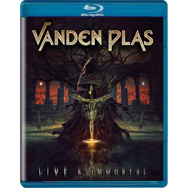 VANDEN PLAS LIVE AND IMMORTAL (BLU - RAY) BLU - RAY DISC - punk to funk heaven