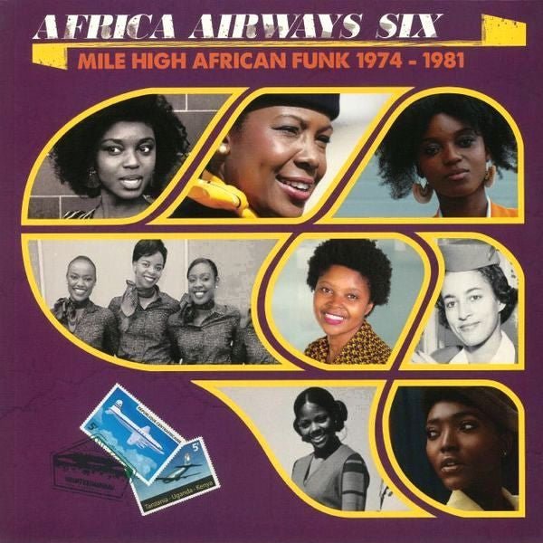 Various ‎– Africa Airways Six (Mile High African Funk 1974 - 1981) Label: Africa Seven ‎– ASVN060 vinyl lp - punk to funk heaven