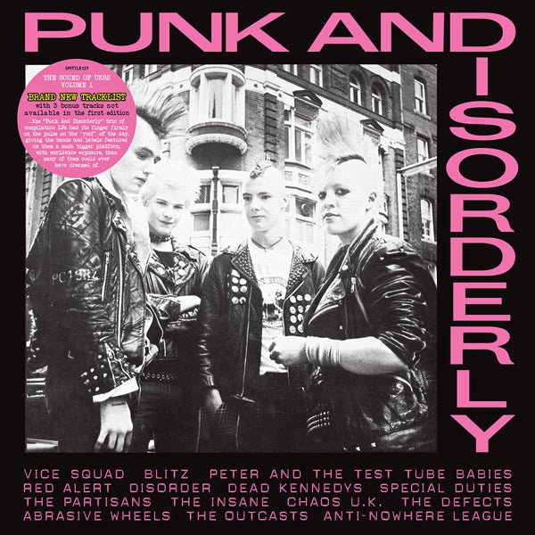 VARIOUS ARTISTS PUNK AND DISORDERLY VOLUME 1 VINYL LP SPITTLE127LP - punk to funk heaven