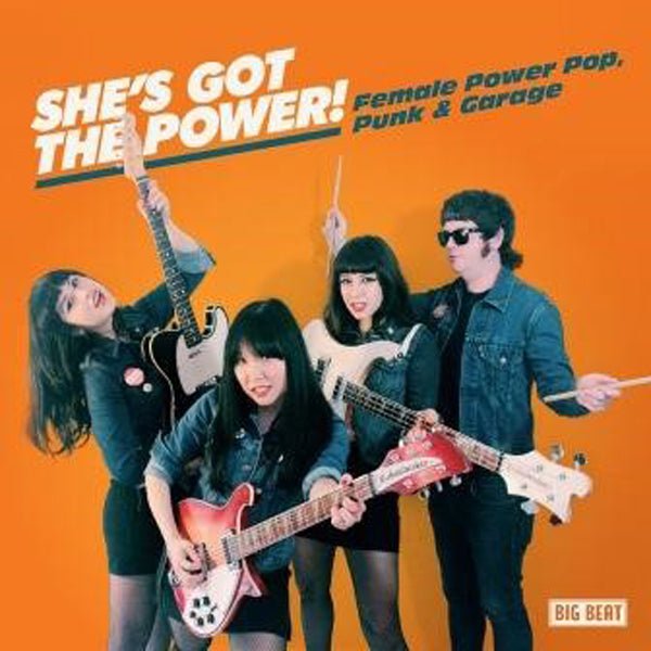 VARIOUS ARTISTS SHE’S GOT THE POWER COMPACT DISC - punk to funk heaven