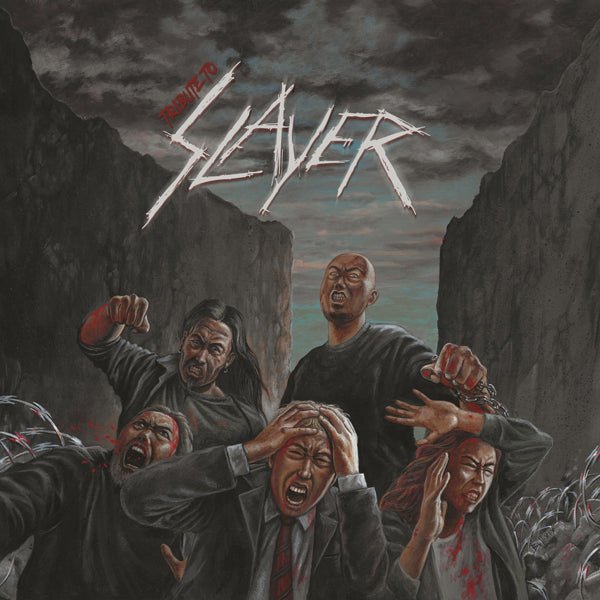 VARIOUS ARTISTS TRIBUTE TO SLAYER (WHITE VINYL) VINYL LP - punk to funk heaven