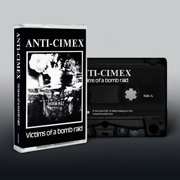 VICTIMS OF A BOMB RAID:1982 - 1984 by ANTI CIMEX Music Cassette BOBV899MC - punk to funk heaven