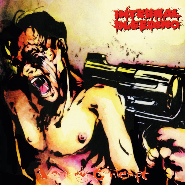 VORACIOUS CONTEMPT (RED VINYL) by INTERNAL BLEEDING Vinyl LP BOBV940LPLTD - punk to funk heaven