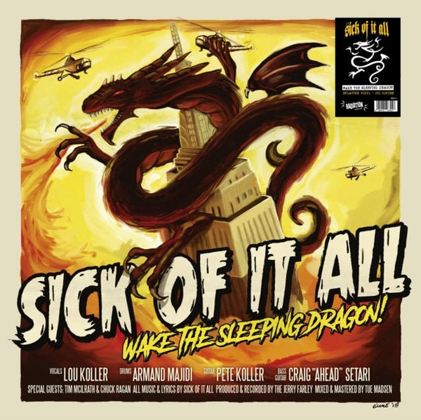 Wake The Sleeping Dragon! Artist SICK OF IT ALL Format:LP Label:RADIATION REISSUES Catalogue No:RRS179 - punk to funk heaven
