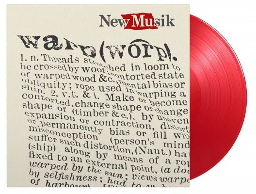 WARP (2LP COLOURED) by NEW MUSIK Vinyl Double Album MOVLP2868C - punk to funk heaven