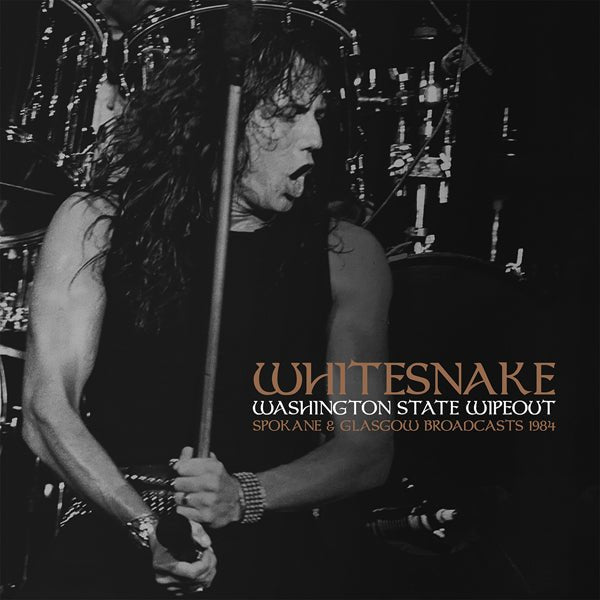 WHITESNAKE WASHINGTON STATE WIPEOUT (CLEAR VINYL) VINYL DOUBLE ALBUM - punk to funk heaven