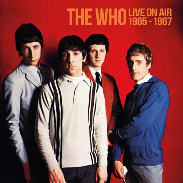 WHO, THE LIVE ON AIR 1965 - 1967 (2CD) COMPACT DISC DOUBLE - punk to funk heaven