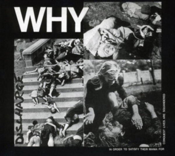 Why Artist Discharge Format:CD / Album Digipak Label:Captain Oi! Catalogue No:AHOYDPX619 - punk to funk heaven