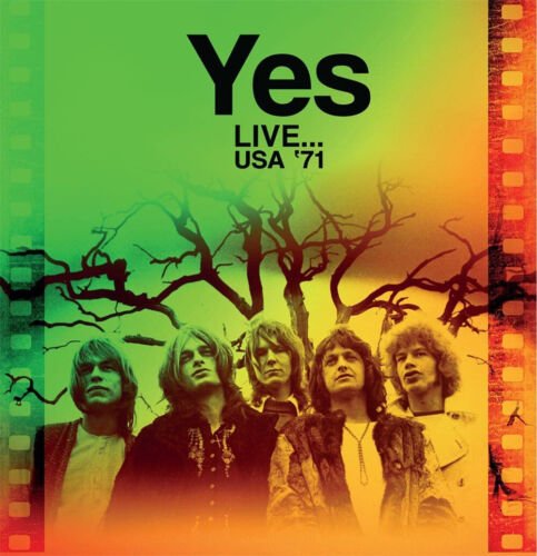 YES LIVE...USA '71 [180G ORANGE VINYL) VINYL LP Item no. :LCLPC5108 - punk to funk heaven