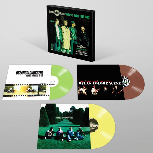 Yesterday Today 1999 - 2003 (Coloured Vinyl) Artist OCEAN COLOUR SCENE Format: 3LP box set Label:DEMON RECORDS - punk to funk heaven