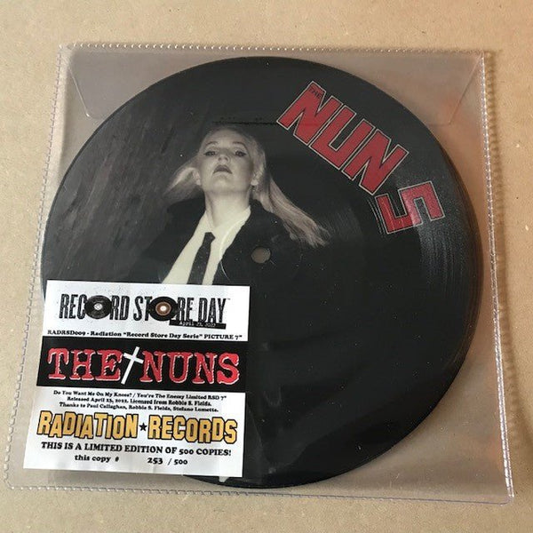 You're The Enemy / Do You Want Me On My Knees? (Picture Disc) (Rsd 2022 ] Artist NUNS Format:7" Vinyl Label:RADIATION REISSUES Catalogue No:RADRSD009 - punk to funk heaven