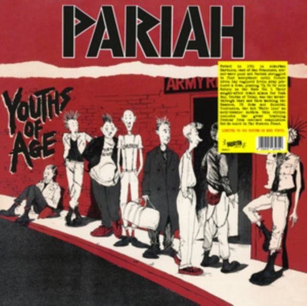 Youths of age Artist Pariah Format:Vinyl / 12" Album Coloured Vinyl (Limited Edition) Label:Radiation Reissues - punk to funk heaven