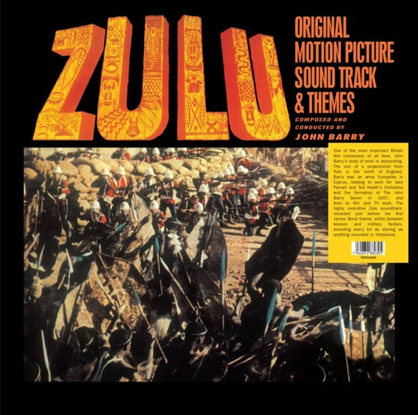 Zulu - Original Soundtrack Artist JOHN BARRY Format:LP Label:TRADING PLACES - punk to funk heaven